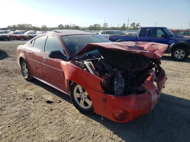 2G2WP552061308753 - 2006 PONTIAC GRAND PRIX წითელი ფოტო 1