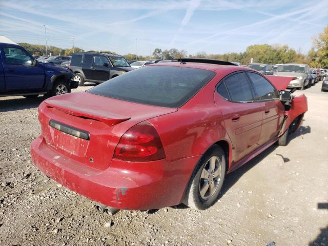 2G2WP552061308753 - 2006 PONTIAC GRAND PRIX წითელი ფოტო 4