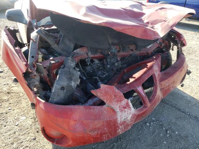 2G2WP552061308753 - 2006 PONTIAC GRAND PRIX წითელი ფოტო 9