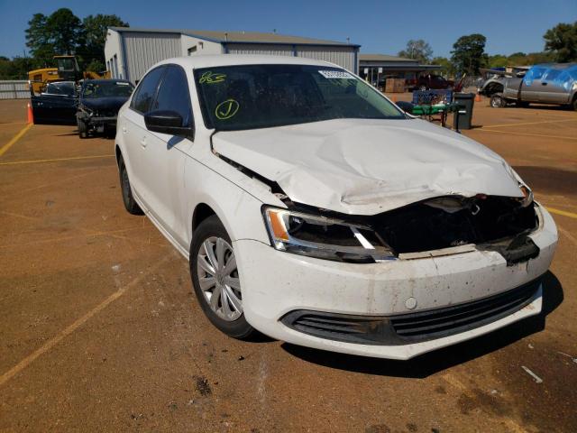 3VW2K7AJ1DM401866 - 2013 VOLKSWAGEN JETTA BASE WHITE photo 1