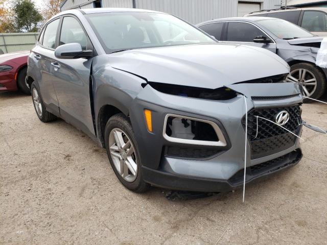 KM8K12AA2MU642304 - 2021 HYUNDAI KONA SE GRAY photo 4