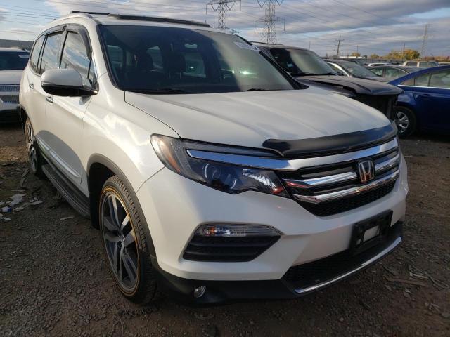 5FNYF6H0XGB109702 - 2016 HONDA PILOT ELIT WHITE photo 1