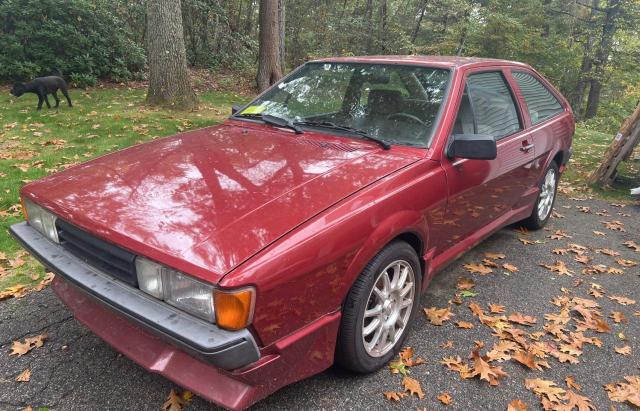 WVWCA0534FK010346 - 1985 VOLKSWAGEN SCIROCCO D BURGUNDY photo 2