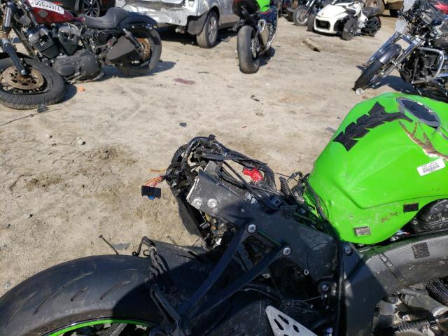 JKBZXJG10MA016647 - 2021 KAWASAKI ZX636 K GREEN photo 5