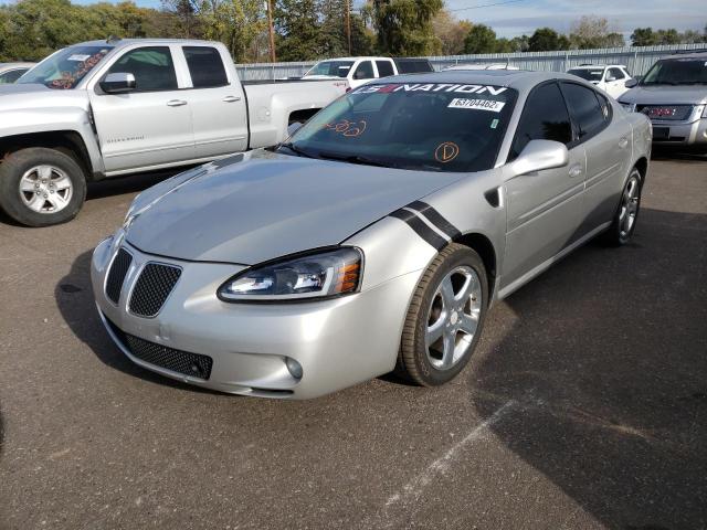 2G2WC55C881167597 - 2008 PONTIAC GRAND PRIX ვერცხლისფერი ფოტო 2