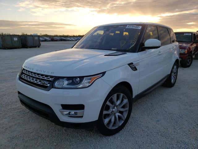 SALWR2PF2GA119333 - 2016 LAND ROVER RANGE ROVE WHITE photo 2