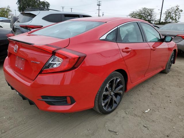 2HGFC2F83MH542108 - 2021 HONDA CIVIC SPOR RED photo 3