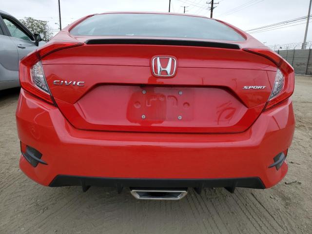 2HGFC2F83MH542108 - 2021 HONDA CIVIC SPOR 红色 照片 6