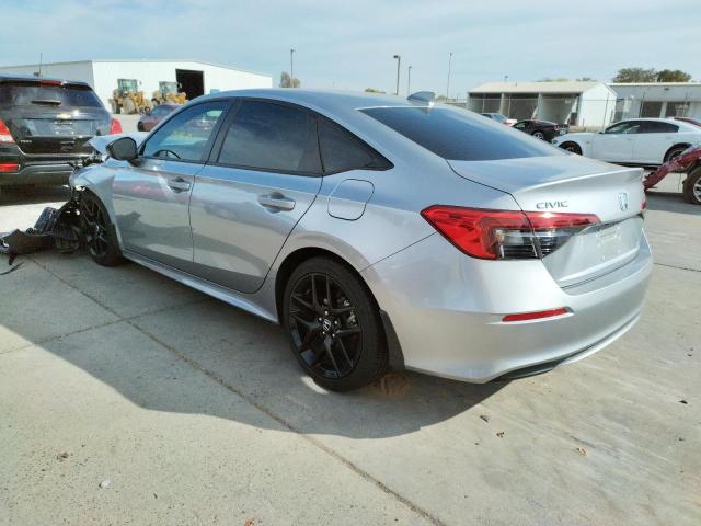 2HGFE2F50NH511352 - 2022 HONDA CIVIC SPOR SILVER photo 3