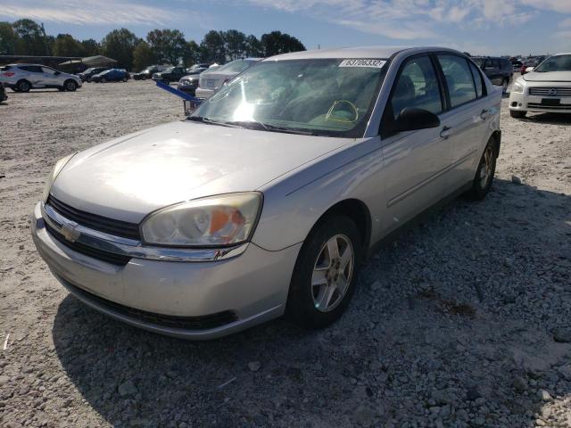 1G1ZT52814F134719 - 2004 CHEVROLET MALIBU LS SILVER photo 2