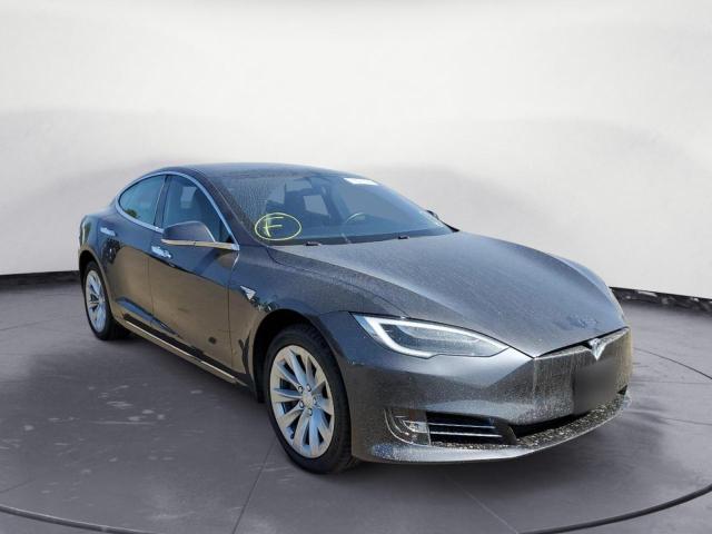 5YJSA1E27JF288219 - 2018 TESLA MODEL S Gris foto 1