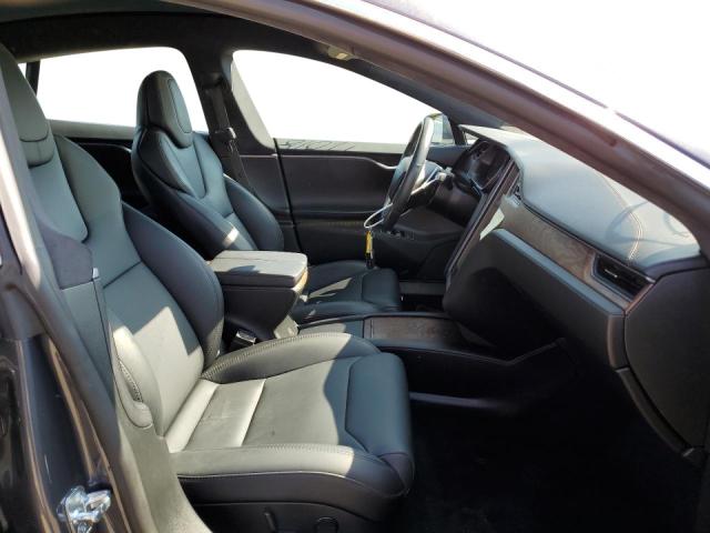 5YJSA1E27JF288219 - 2018 TESLA MODEL S Gris foto 5