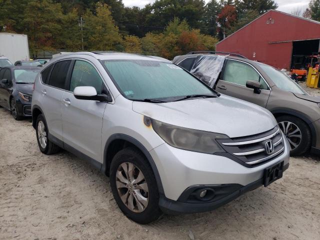 2HKRM4H79EH626564 - 2014 HONDA CR-V EXL GRAY photo 1