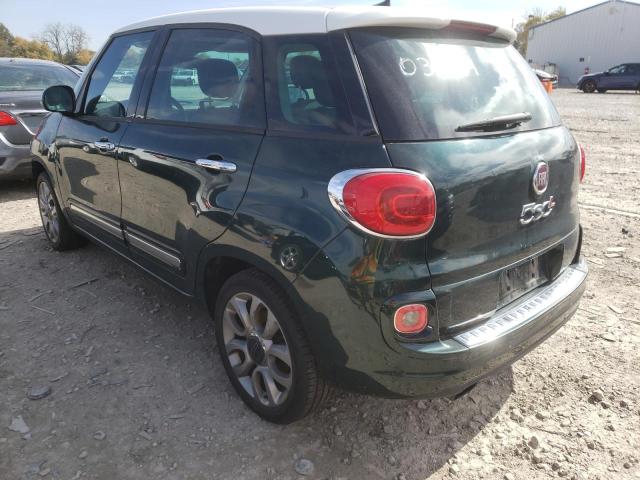 ZFBCFACH0HZ038714 - 2017 FIAT 500L LOUNG GREEN photo 3