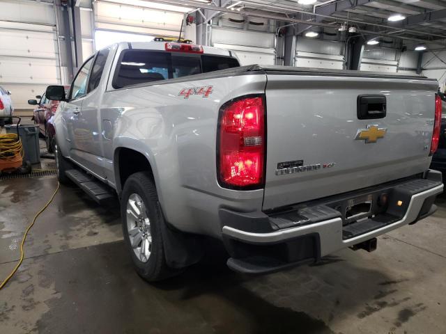 1GCHTCEN8H1167423 - 2017 CHEVROLET COLORADO L SILVER photo 3