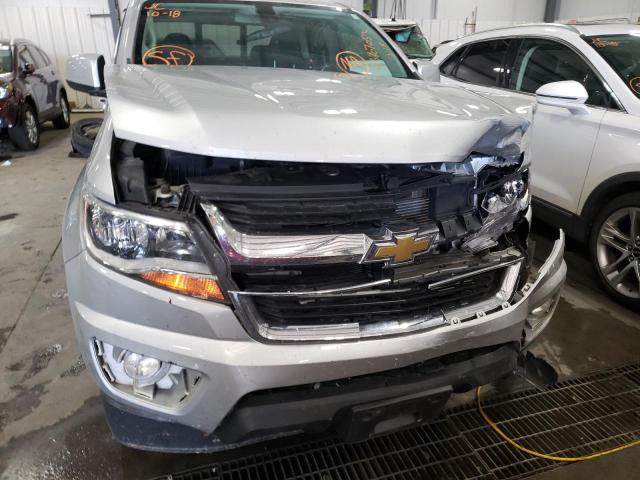 1GCHTCEN8H1167423 - 2017 CHEVROLET COLORADO L SILVER photo 9