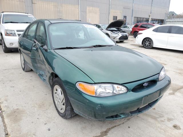 1FAFP10P4XW234115 - 1999 FORD ESCORT LX GREEN photo 1