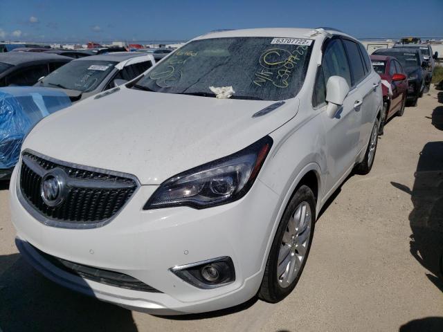 LRBFX3SX5LD135861 - 2020 BUICK ENVISION P WHITE photo 2