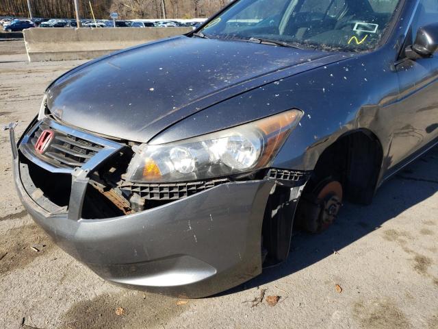 1HGCP26368A146383 - 2008 HONDA ACCORD GRAY photo 9