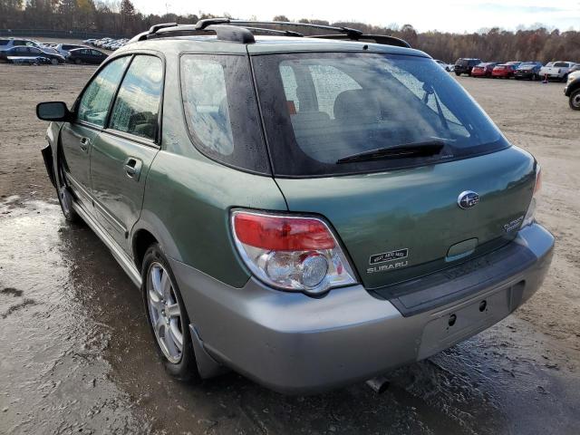 JF1GG63637H805134 - 2007 SUBARU IMPREZA OU GREEN photo 3