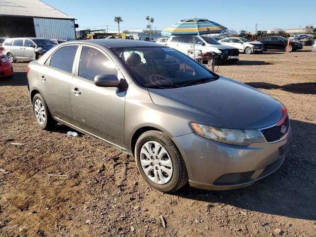 KNAFU4A21B5350438 - 2011 KIA FORTE EX GRAY photo 1