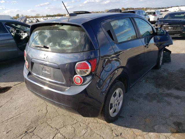 1G1JA6SH5G4119987 - 2016 CHEVROLET SONIC LS BLUE photo 4