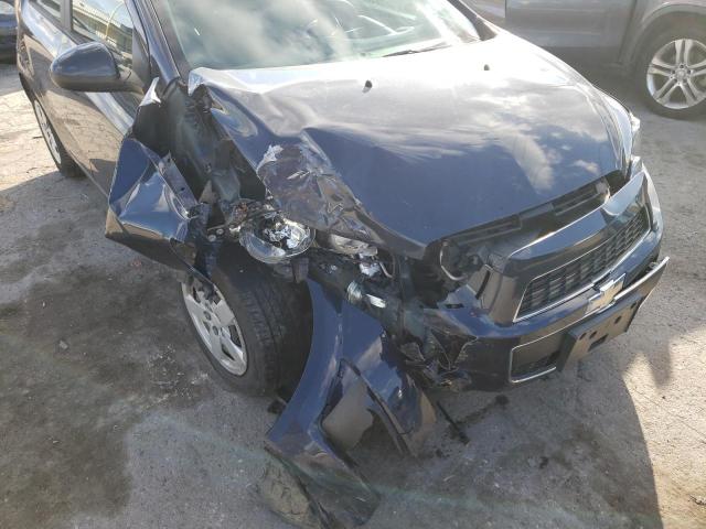 1G1JA6SH5G4119987 - 2016 CHEVROLET SONIC LS BLUE photo 9