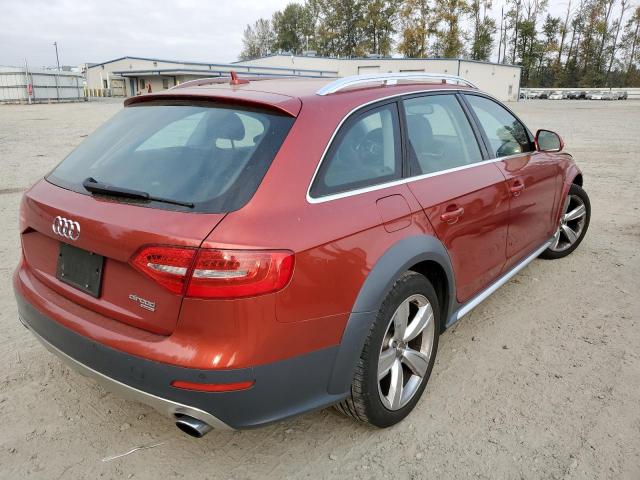 WA1UFAFL4DA188894 - 2013 AUDI A4 ALLROAD RED photo 4