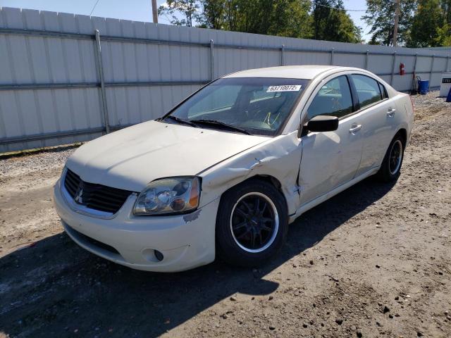 4A3AB36F17E063419 - 2007 MITSUBISHI GALANT ES WHITE photo 2