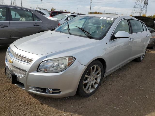 1G1ZE5E12BF297157 - 2011 CHEVROLET MALIBU LTZ ვერცხლისფერი ფოტო 2