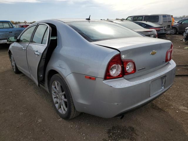 1G1ZE5E12BF297157 - 2011 CHEVROLET MALIBU LTZ ვერცხლისფერი ფოტო 3