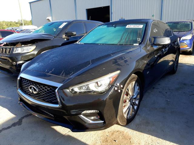 JN1EV7APXJM365195 - 2018 INFINITI Q50 LUXE BLACK photo 2