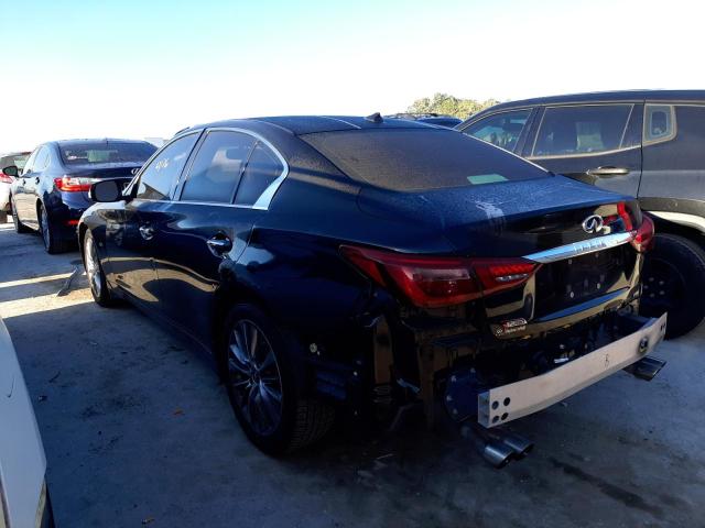 JN1EV7APXJM365195 - 2018 INFINITI Q50 LUXE BLACK photo 3