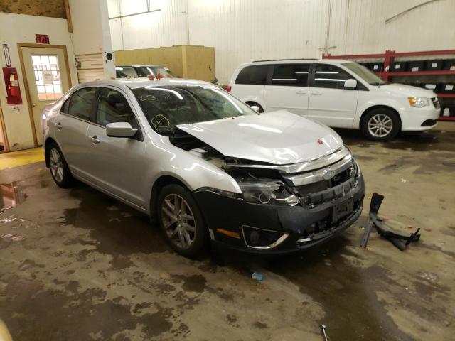 3FAHP0JA0CR300976 - 2012 FORD FUSION SEL SILVER photo 1