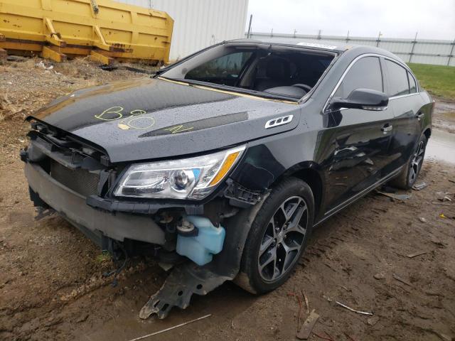 1G4G45G3XGF176864 - 2016 BUICK LACROSSE S BLACK photo 2