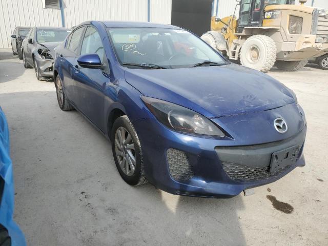 JM1BL1V7XD1777670 - 2013 MAZDA 3 I BLUE photo 1