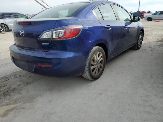 JM1BL1V7XD1777670 - 2013 MAZDA 3 I BLUE photo 4