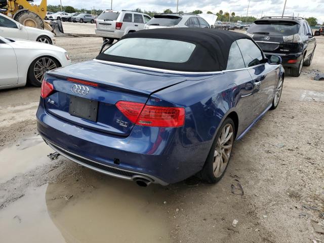 WAUMFAFH7FN001514 - 2015 AUDI A5 PREMIUM BLUE photo 4