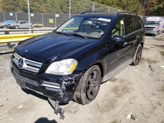 4JGBF7BE9CA765596 - 2012 MERCEDES-BENZ GL450 BLACK photo 2