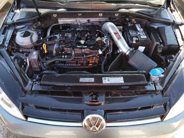 3VW217AU9HM074376 - 2017 VOLKSWAGEN GOLF S GRAY photo 7