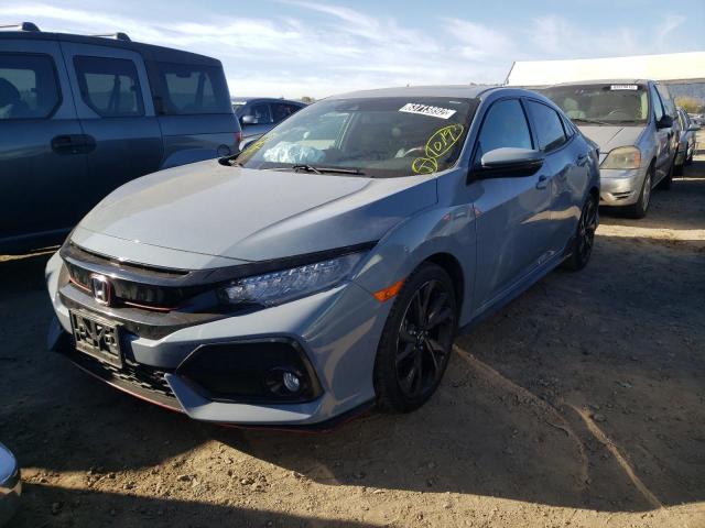 SHHFK7H94HU427743 - 2017 HONDA CIVIC SPOR BLUE photo 2