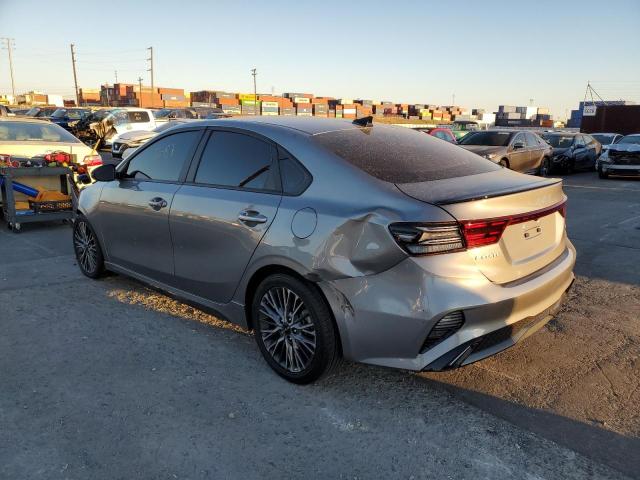 3KPF54AD7NE448089 - 2022 KIA FORTE GT L GRAY photo 3