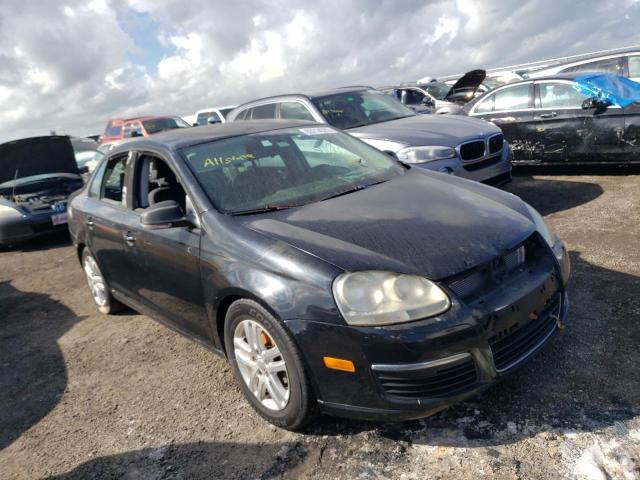 3VWGF71K47M074323 - 2007 VOLKSWAGEN JETTA BLACK photo 1