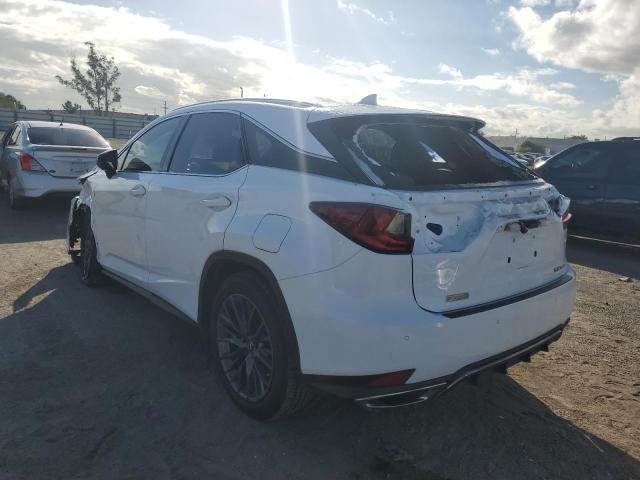 2T2YZMDAXMC285851 - 2021 LEXUS RX 350 F-S WHITE photo 3