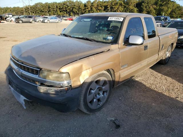 2GCEC19V1Y1153648 - 2000 CHEVROLET 1500 TAN photo 2