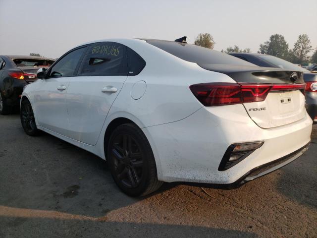 3KPF34AD6KE006647 - 2019 KIA FORTE GT L WHITE photo 3