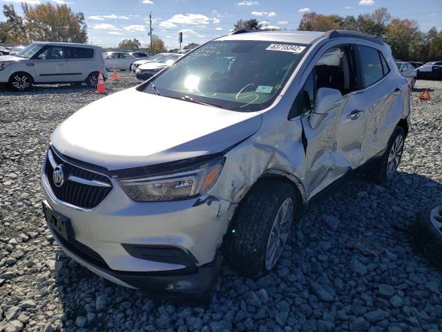 KL4CJASB0HB135780 - 2017 BUICK ENCORE PRE SILVER photo 2