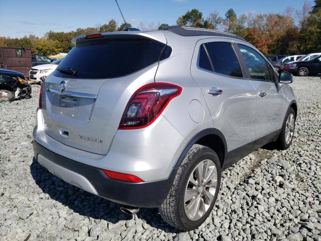 KL4CJASB0HB135780 - 2017 BUICK ENCORE PRE SILVER photo 4