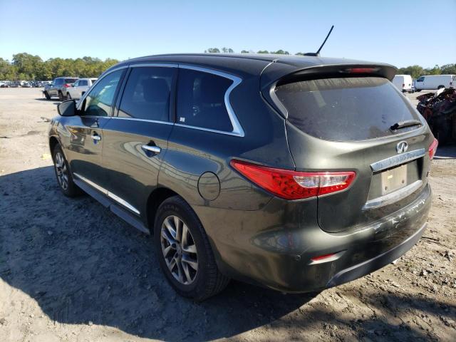 5N1AL0MN5DC332646 - 2013 INFINITI JX35 BLACK photo 3