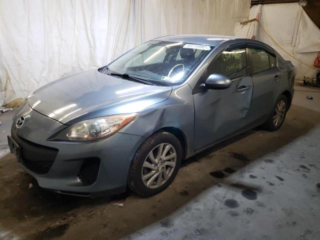 JM1BL1V8XC1651171 - 2012 MAZDA 3 I GRAY photo 2